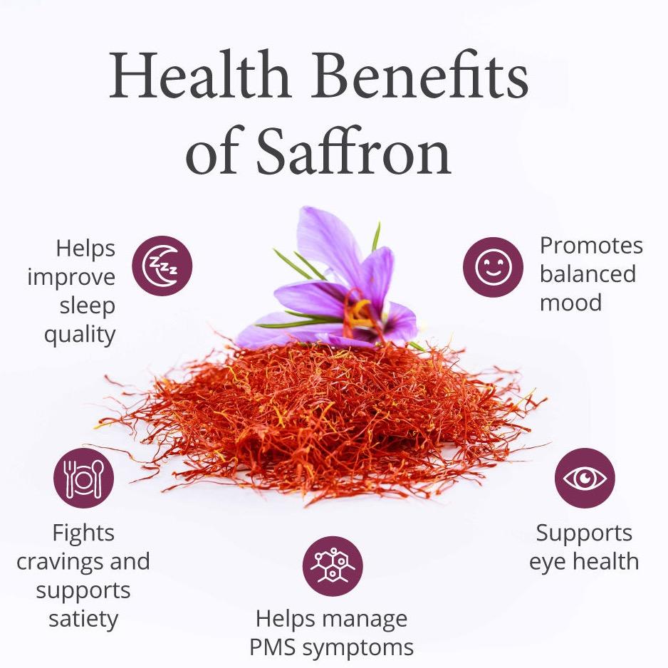 100% Natural Saffron - 0.5g  Premium Quality